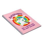 Aunticorn als een normale tante, maar Geweldige Notitieboek (Rechterzijde)