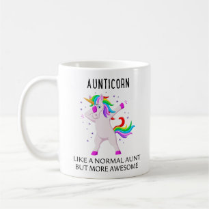 Aunticorn als een normale tante, maar meer geweldi koffiemok