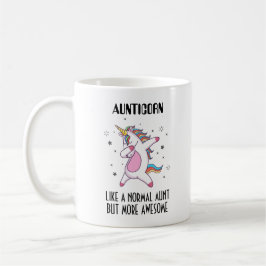 Aunticorn Gift for tante Koffiemok
