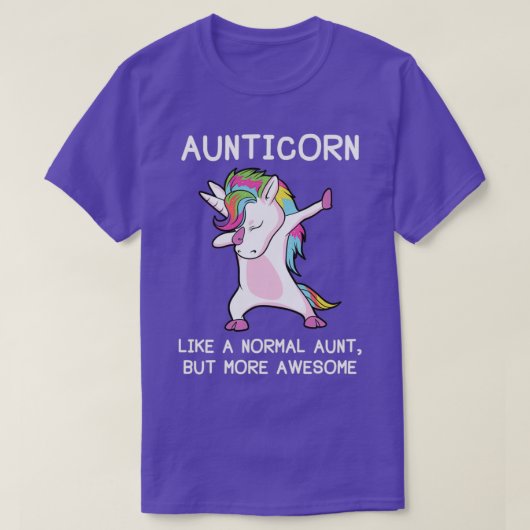 Aunticorn Unicorn Aunt Essential T-shirt (Design voorkant)