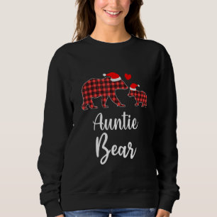 Auntie Beer Buffalo Red Pset met kerstmis Pajama F Trui