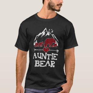 Auntie Beer Red Buffalo Pset Auntie Beer Pajama T-shirt
