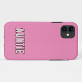 Auntie Case-Mate iPhone Case (Achterkant (horizontaal))