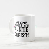 Auntie Christus Koffiemok (Voorkant links)