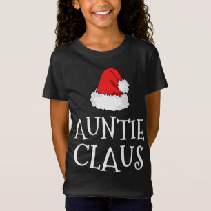 Auntie Claus Kerstmis Pet Familie Matching P T-shirt