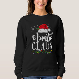 Auntie Claus Shirt Kerstmis Pajama Family Matchin