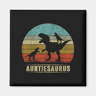 Auntie Dinosaur Auntiesaurus 2 Twee Kinderen die o Magneet