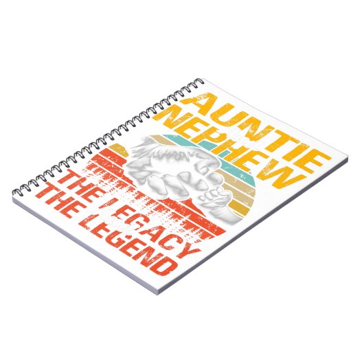 Auntie en Nephew hebben de legende en de erfenis Notitieboek (Linkerzijde)