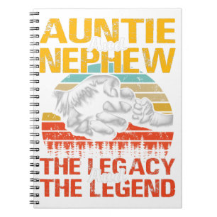 Auntie en Nephew hebben de legende en de erfenis Notitieboek