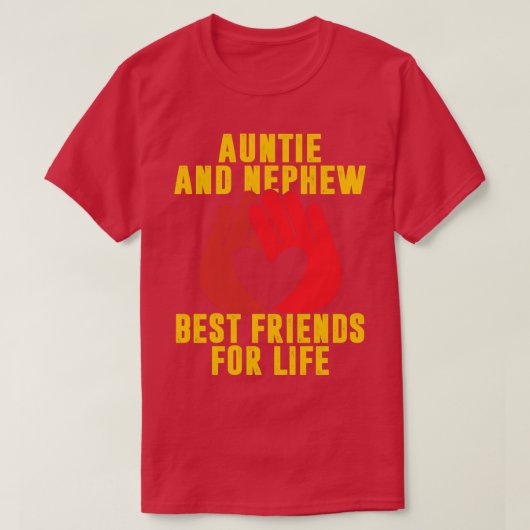 Auntie en Nephew T-shirt (Design voorkant)