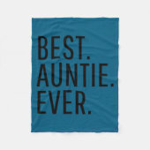 Auntie Ever Funny Auntie  Fleece Deken (Voorkant)