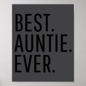 Auntie Ever Funny Auntie  Poster (Voorkant)