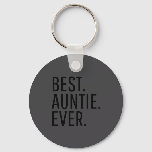 Auntie Ever Funny Auntie  Sleutelhanger (Voorkant)