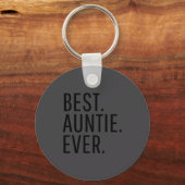 Auntie Ever Funny Auntie  Sleutelhanger (Voorkant)