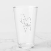 Auntie Heart | Rentesubsidies | Glas (Achterkant)