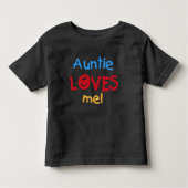 Auntie houdt van me kinder shirts (Voorkant)