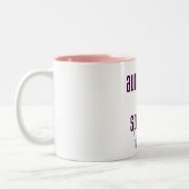 Auntie is de naam, bederven is het spel tweekleurige koffiemok (Links)