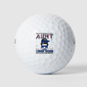 Auntie Keeper van de Genderpartij Golfballen