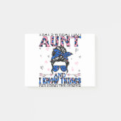 Auntie Keeper van de Genderpartij Post-it® Notes (Voorkant)