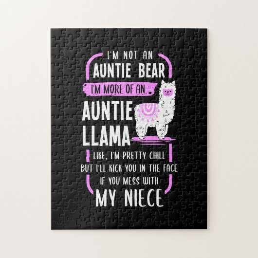 Auntie Llama Legpuzzel (Verticaal)