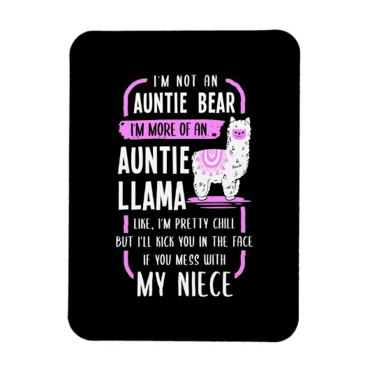 Auntie Llama Magneet (Verticaal)
