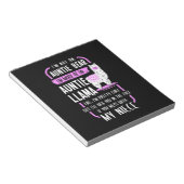 Auntie Llama Notitieblok (Schuin)