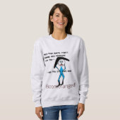 Auntie Love 'Ash' Sweatshirt Boomeranged (Voorkant volledig)