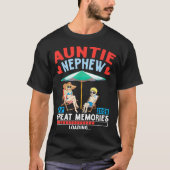 Auntie Nephew Trip 2026 Great Memories Loading Fam T-shirt (Voorkant)