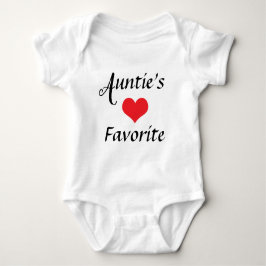 Auntie Niece Nephew Favorite Nickname Newborn Cute Romper