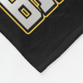 Auntie Of The Birthday Boy Monster Truck Birthday  Fleece Deken (Hoek)