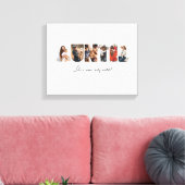 Auntie Photo Collage Canvas (Insitu (Woonkamer))