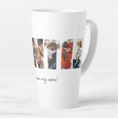 Auntie Photo Collage Latte Mok (Rechterhoek)