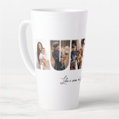 Auntie Photo Collage Latte Mok (Linkerhoek)