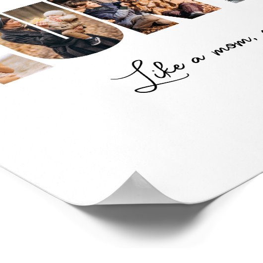 Auntie Photo Collage Poster (Hoek)