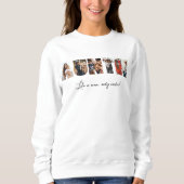 Auntie Photo Collage Sweatshirt (Voorkant)