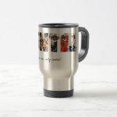 Auntie Photo Collage Travel Mug Reisbeker (Voorkant rechts)