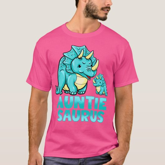 Auntie Saurus dinosaurus Grappig Auntiesaurus voor T-shirt (Voorkant)