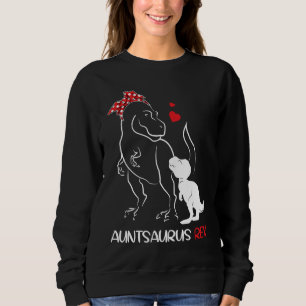 Auntie Saurus Rex Auntsaurus Dinosaur Aunties Trui