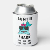 AUNTIE SHARK DOO DOO DOO BLIKJESKOELER (Blikje Voorkant)
