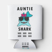 AUNTIE SHARK DOO DOO DOO BLIKJESKOELER (Achterkant)