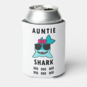AUNTIE SHARK DOO DOO DOO BLIKJESKOELER (Blikje Achterkant)