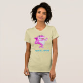 Auntie Shark | Funny Personalized T-shirt (Voorkant volledig)