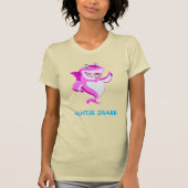 Auntie Shark | Funny Personalized T-shirt (Voorkant)