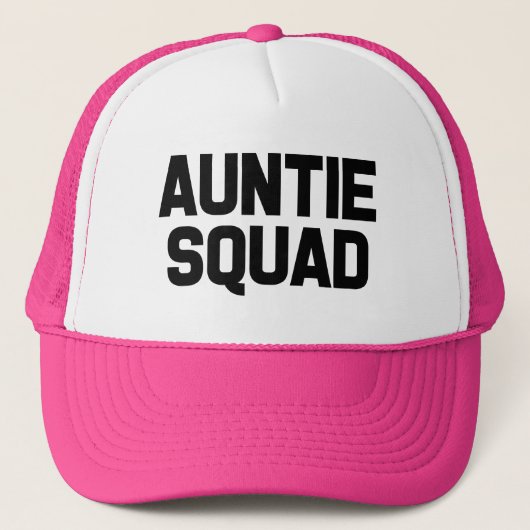 Auntie Squad grappig pet voor vrouwen (Voorkant)