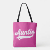Auntie Tote Bag (Achterkant)