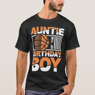 Auntie van de bende - Basketball tante T-shirt