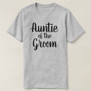 Auntie van de Groom T-shirt