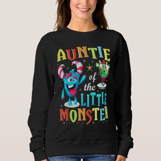 Auntie van de kleine monster trui (Voorkant)