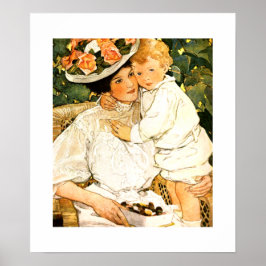 "Auntie" van Jessie Willcox Smith Poster
