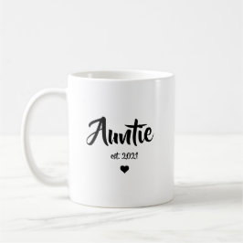 Auntie Zwangerschapsuitkondiging Gift Koffiemok